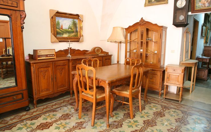 Falegnameria Balsamo, mobili antichi, sala da pranzo